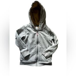 Carter’s Boys Grey Fleece Lined Zip Up Hoodie | 5